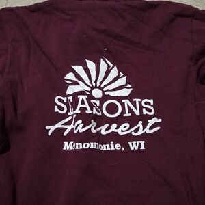 Bella Canvas Fleece Maroon Sweatshirt